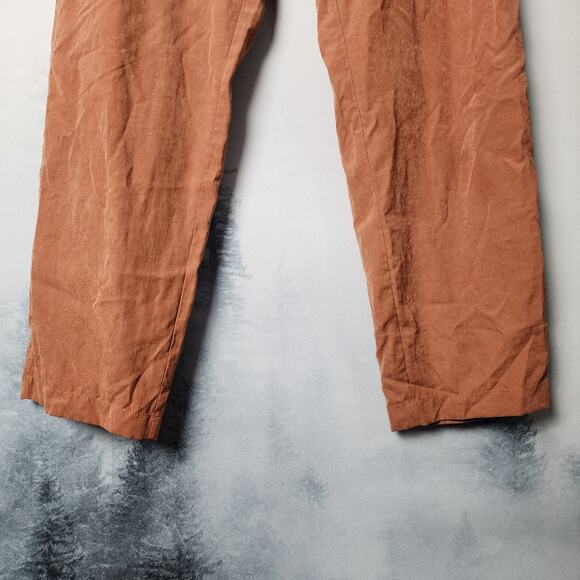 Urban Outfitters Burnt Orange Elastic Waist Beach Pants | Women's Medium - Picture 5 of 12